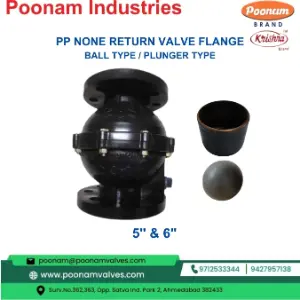 PP NRV Flanged End